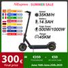 JUICEASE 1000W Scooter Elettrico 45KM Gamma Max Smart APP Smart Electric Kick Scooter 14.5AH 10 Pollici Anti-puntura Pneumatico Scooter - 14.5AH 1000W ESMAX