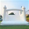 Castello gonfiabile gonfiabile multifunzionale con trampolino per bambini dai 3 anni in su Casa Giardino Festa all'aperto Divertimento e sicurezza inclusa - White
