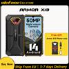 ULEFONE Telefono robusto Ulefone Armor X13 4G Fino a 12 GB + 64G Android 14 6320 mAh 50 MP Fotocamera principale 6,52 "NFC 4G GPS Versione globale Visione notturna - Black