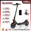 IScooter i10pro Scooter elettrico pneumatico da 10 pollici 800W 48V 15Ah eScooter pieghevole velocità massima 45 km/h gamma 60KM Kick Scooter con App - black