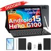 Doogee Tab E3+ 2 in 1 Tablet Pc Gemini Ai 12"" Display 2K Android 15 32Gb Ram (8+24) 256Gb Rom 8800Mah Batteria Helio G100 Tabletpc - Blue Tablet Only