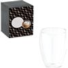 hi!dea™ Tazza in vetro borosilicato a doppia parete da 350 ml MACHIATO CUP personalizzate o neutre