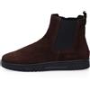 Vitaform Stivaletti Chelsea in pelle scamosciata con suola 3cm