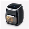 Severin fr 2446 friggitrice ad aria multifunzione, friggitrice aria con 11 litri di capacità e controllo touch, friggitrice senza grassi con numerosi accessori, nero