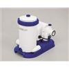Bestway flowclear 58391 - pompa di filtraggio a cartuccia, portata 9.463 l/h per piscine fuori terra, tipo iv-b