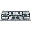 Hotpoint ariston phn962ts/ix piano cottura a gas ad incasso 6 fuochi colore inox