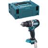Makita dhp484zj trapano avvitatore a percussione 18v 13 mm - 60 nm - bl (batteria non inclusa) 0088381826273