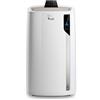 Delonghi De'longhi pac el112 cst wifi pinguino, climatizzatore portatile, 11.000 btu/h, timer 24h, classe a+, tecnologia my eco real feel, silenzioso, pannello controllo led, telecomando intelligente
