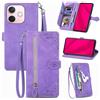 Fertuo Cover per OPPO A5 Pro 5G, Custodia a Libro in Pelle PU Flip Case con Porta Carte, Chiusura Magnetica e Cinturino [Disegni di Fiori] Portafoglio Interno Silicone Antiurto, Viola