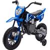 AIYAPLAY Moto Giocattolo per Bambini 3-6 Anni con Rotelle Rimovibili Blu