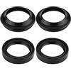 Akozon paraolio forcella 43x54x11 + Kit guarnizioni antipolvere per moto e guarnizioni per forcella 41 mm x 54 mm x 11 mm per accessorio di ricambio moto GSX750F GSXR750