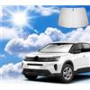 Coleya Parasole per Parabrezza Compatibile con Citroen C5 Aircross 2018-2025, Citroen C5 Aircross Accessori Copertura Parasole per Parabrezza Anteriore, Protezione Solare, Ripiegabile, Protezione UV