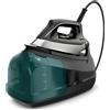 Rowenta Ferro da Stiro con Caldaia a Vapore Professionale Potenza 2400 Watt Funzione Vapore Verticale colore Nero e Verde - DG8627