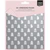 Vaessen Creative Cartella per Embossing 3D - Pipistrelli 15 x 15 cm - Cartelle per Goffratura - Ideale per Fai da Te Autunnale e Halloween, DIY, Biglietti, Artigianato, Scrapbooking e Journaling