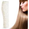 Dioche Pettini a Denti Larghi Spazzola per Capelli Districante Senza Manico Spazzola per Capelli Grande a Denti Larghi per Pettine per Shampoo da Salone per Uomo e Donna(chiaro)