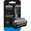 BRAUN Testina di ricambio per rasoio BRAUN SERIES 3, compatibile con tutta la Serie 3 (modello 32B, Series 3+ e ProSkin)