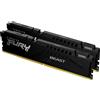 Kingston Technology Memoria Kingston Technology FURY Beast 64 GB 5200 MT/s DDR5 CL36 DIMM (Kit da 2) Black EXPO [KF552C36BBEK2-64]