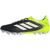 adidas Copa Pure III League 2G/3G Artificial Ground Football Boots, Scarpe da Calcio Unisex-Adulto, Core Black/Cloud White/Lucid Lemon, 36 2/3 EU