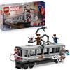 LEGO ǀ Marvel Spider-Man Contro Doc Ock: Duello sul Treno - Giocattolo da Esposizione con 4 Minifigure - Regalo da Collezione Da Supereroi per Bambini da 9 Anni in su Fan del Film - 76321