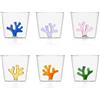 Ichendorf 35 cl - Coral Reef Bicchiere Acqua Corallo in Vetro Borosilicato - Set 6 Pezzi