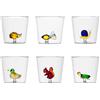 Ichendorf 35 cl - Animal Farm Bicchiere Acqua in Vetro Borosilicato - Set 6 Pezzi