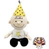 Nakajima Corporation NUOVO Nakajima Corporation PEANUTS Snoopy 75th Party Hat Peluche Giocattolo S...