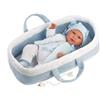Llorens Reborn Morbido Mimo 42cm Culla Azzurra