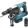 Makita DHR243Z DHR243Z-Martillo ligero 18V SDS-Plus Litio-Ion 24 mm BL (portabrocas) Solo Maquina sin cargador Ni bateria, 1 V, Nero, Large