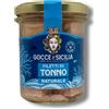 Gocce di Sicilia Filetti di Tonno al Naturale 200 g - Tonno e Bottarga