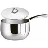 Sambonet Casseruola Alta con Manico e Coperchio Kikka Ø 16 cm- Acciaio Inox Lucido
