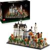 LEGO ARCHITECTURE, Lego Lego architecture 21063 - castello neuschwanstein da esposizione