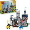 Lego, LEGO CREATOR Lego creator 31168 - castello medievale 3in1 trasformabile 9+