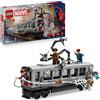 Lego, LEGO SUPER HEROES Lego marvel 76321 - spider-man vs doc ock sul treno con 4 minifigure 9+