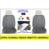 AUTOKIT Schienale auto estivo per Caddy Coprisedile Universale Fresco Paglia Cotone