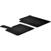 Gledring Tappetini in Gomma Compatibile con Smart ForTwo 2006-2014 (Profilo T 2-Parti + Clip di Montaggio)