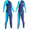 CRESSI Wahoo Man Monopiece Wetsuit 2mm, Muta Monopezzo Realizzata in Morbido Neoprene 1.5/2mm e Elastan Uomo, Nero/Blu, S/2