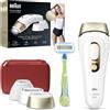 Braun Silk·expert Pro 5 Epilatore Luce Pulsata, Depilatore Corpo Donna, Alternativa al Laser Peli, Con Custodia, Rasoio Donna Venus, 3 Testine, Luce Pulsata Braun, Idea Regalo, PL5262