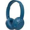 SPC Heron 2 Studio - Cuffie Bluetooth wireless | ECO | Batteria da 50 ore | Doppia connessione simultanea | Microfono integrato | Regolabile e pieghevole, blu, in plastica riciclata