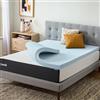LUCID LU30FF30GT Materasso in memory foam da 7,6 cm con infusione di gel, matrimoniale