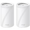 ‎TP-Link TP-Link Deco WiFi 7 Mesh BE9300 Deco Tri-Band BE65(2-Pack), Ethernet Port/Fibre