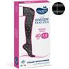DESA PHARMA Srl Collant Supercoprente 40 British Bianco/Nero Tg.3 Sauber