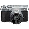 Fujifilm X-E5 + XF 23mm f/2.8 R WR - silver - garanzia FUJIFILM ITALIA 2 anni