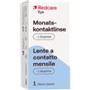 Redcare Lente a contatto mensile -1 Diottria 1 pz Lenti