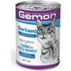 Gemon - Sterilized Cat Adult Bocconcini con Tonno e Pesce Bianco - 415 gr