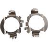 Akozon Adattatore per fari auto w211, 2 pezzi H7 Staffa adattatore per lampadine per fari auto LED per Classe B Classe C Classe ML Accessorio di ricambio