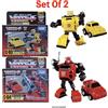TOMY Transformers Missing Link C-03 Bumblebee & C-04 Cliffjumper Set di 2