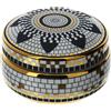 HERVIT Scatola 14 Cm Mosaico Byzantium