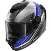 SHARK, Casco Moto Integrale SPARTAN GT PRO TORYAN Grey/Blue ABK, S