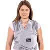 Koala Babycare Fascia Portabebè Cuddle Band Ergonomica e Regolabile - dalla Nascita fino a 9 kg - Grey