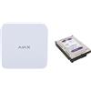 Ajax NVR 8 canali bianco compatibile telecamere ONVIF + Hard disk 1Tb - 70936